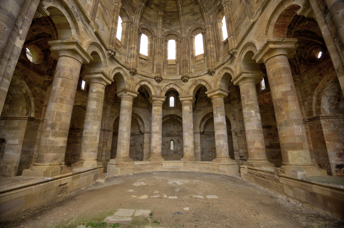 Capilla central de la iglesia del monasterio de Moreruela